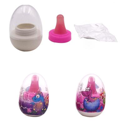 China Cartoon toys hard candy Wholesale Toy With Candy Power Candy Toy Sweet to Factory Pacifier Bottle Egg Nipple for sale