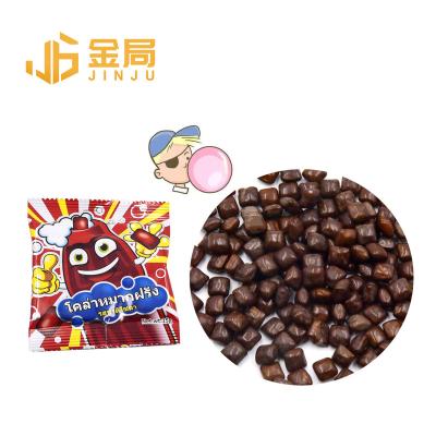 China 15g Natural Halal Cola Flavor Mini Colorful Bubble Gum Chewing Gum for sale