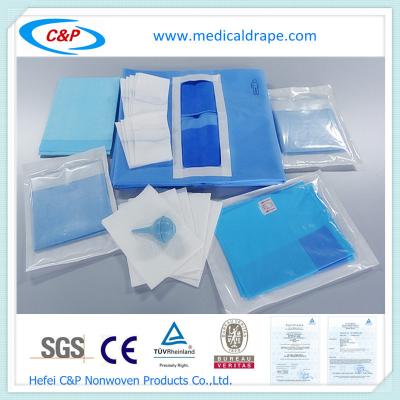 China Surgical Delivery Drape Pack With Reinforced Surgical Gowns for sale