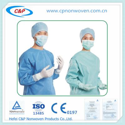 China Disposable surgical gowns with Reinforced for sale