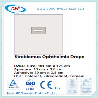 China Sterile Nonwoven Basic Eye Surgical Drape for sale