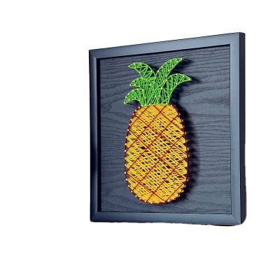 China China DIY pineapple materials or finished products hand decorative murals painting birthday gifts for sale