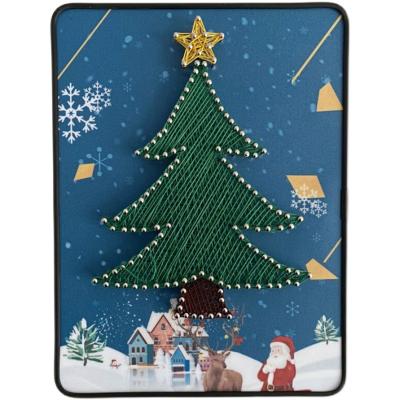 China China Children's DIY Christmas Bag Manual Material Group Activities To Give Gifts To Boyfriend And Girlfriend Santa Claus for sale