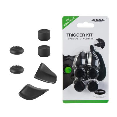 China WTY-19263 ABS dobe trigger kit for xbox one/S/X controller 8 in 1 thumbstick for xbox one s thumb grips for xbox one thumbstick for sale