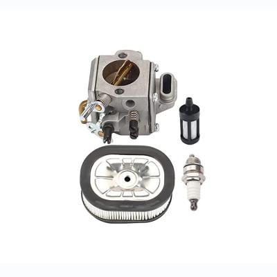 China MS440 MS460 Carb Carburetor With Ignition Coil Tune Kit For 044 046 MS440 MS 460 Chainsaw Parts for sale