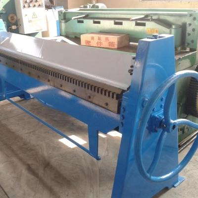 China Small Galvanized Thin Sheet Steel Sheet Pneumatic Folding Machine for sale