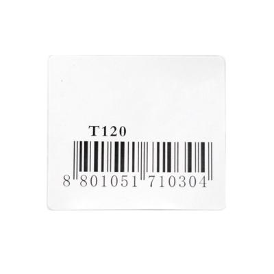 China High tensile strength OEM private label printing transparent barcode sticker label printing Qr code sticker for sale