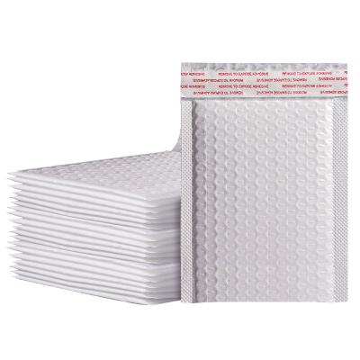 China Free Sample Strong Adhesive White Bubble Mailers Padded Envelopes Custom White Bubble Mailer Mailing Bag Bubble Envelopes for sale