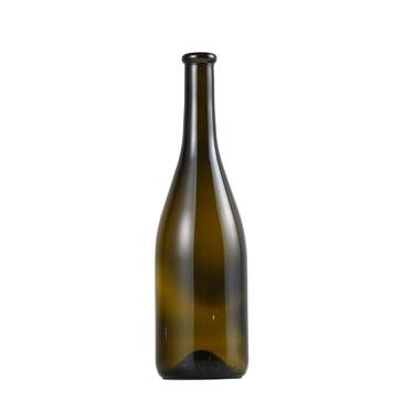 China Wholesale Thick And Durable Frosted Transparent Thickened Brewing Sealing 500ml Glass Wine Bottle for sale