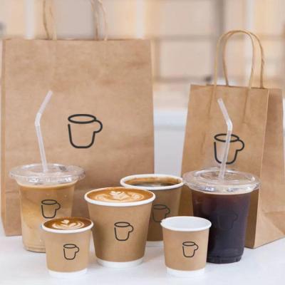 China Heat insulation is not hot coffee cup, beverage cup, take-out package, disposable paper cup for sale