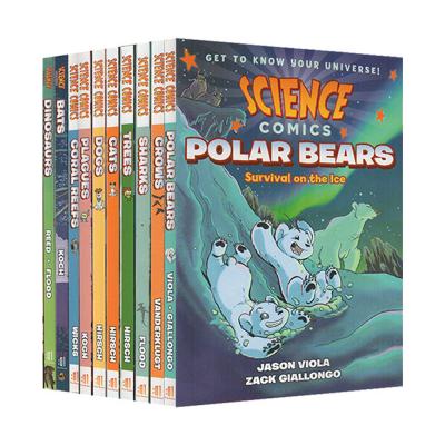 China White Paper Panel 20 Books / Set Comics Science Smash Collection Set Children Kids Picture Books for sale