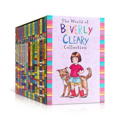 China White Paper Panel 15 Books / Set The World Of Beverly Cleary Collection Set Kids Children's Story Book Bedtime Books for sale