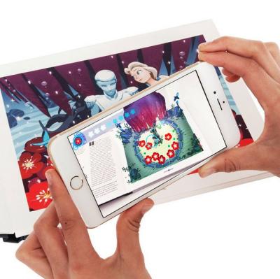 China paper & Hot Sale Cardboard Kids 3d Magic Coloring Book With Augmented Reality (AR) for sale