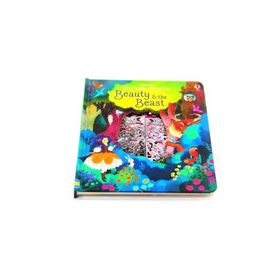 China paper & Automatic Fairy Tales Book Printing 3d Cardboard Printing Services Custom Kids for sale