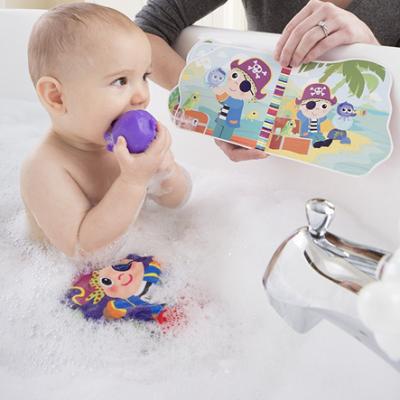 China paper & Magic Waterproof Cardboard Bath Time Baby Firsy Year Books Make Reading Fun for sale