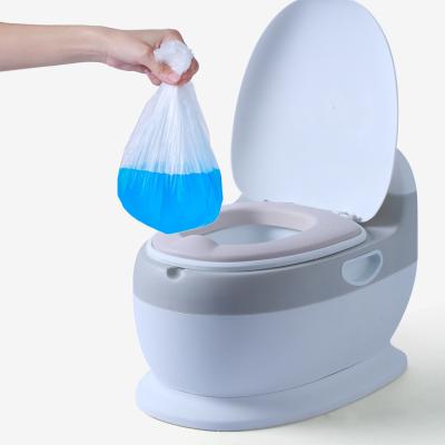 China Eco-friendly PP Kids Potty Training Toilet Trainer Music Baby Potty Chair With Flush Sound for sale