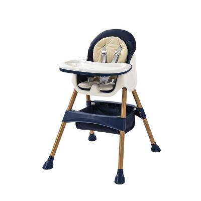 China Safety Multifunctional Plastic Baby High Feeding Chair 3 in 1 Safety Eating Dining Chair Baby Umpire Chair for sale