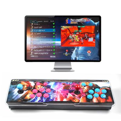 China Metal+Acrylic 8000 in 1 Retro Games with 3D WiFi Marketplace Arcade Game Box 1-4 Players Console Pandora Saga EX2 Support Add / Internet Game for sale