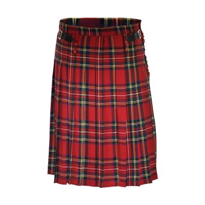 China Vintage Red Steampunk Style Plus Size New Plus Size Plaid Skirt For Women for sale