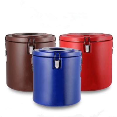 China Sustainable Factory's Large Capacity Round Stainless Steel Insulation Barrel Can Be Used For Outdoor Cold Storage for sale