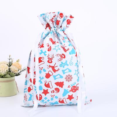 China PET/Aluminum Foil Funfishing Newcomers Factory Laminated Yellow Organza Boutique Clear Custom Plastic Christmas Gift Bags for sale