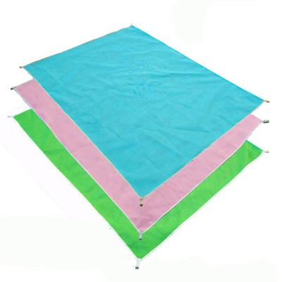 China Funfishing Sandproof Camping Beach Blanket Pocket Picnic Portable Waterproof Mat for sale