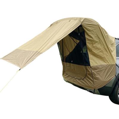 China FunFishing Multifunctional Outdoor Tent Car Portable Foldable Waterproof Roof Top Tying Straight Type Tents for sale