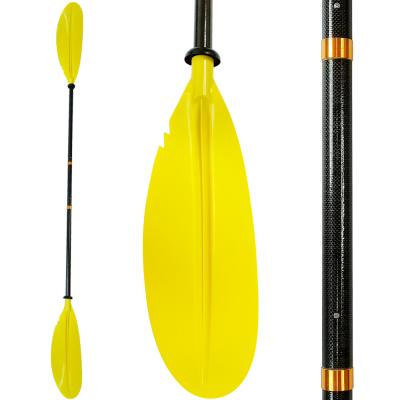 China Adjustable Length Funfishing Single Blade Or Twin Length Long Oar Multi Functional Paddle Blade Oar for sale