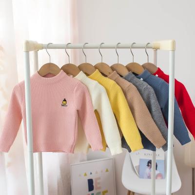 China Y846 Children's Sweater Boys And Girls One Piece Cashmere Breathable Solid Color With Smiley Writing Base for sale