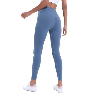 China Lady Jogger Woman Trouser Sports Waist Trainer Training Butt Lift Soft Yoga Pants Wholesale Breathable Fitness Gaiters Top for sale