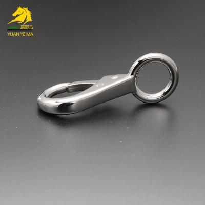 China Metal Stainless Steel Key Chain Manufacturers Spot Supply 304 Key Chain Spot Can Come To Map Customization for sale