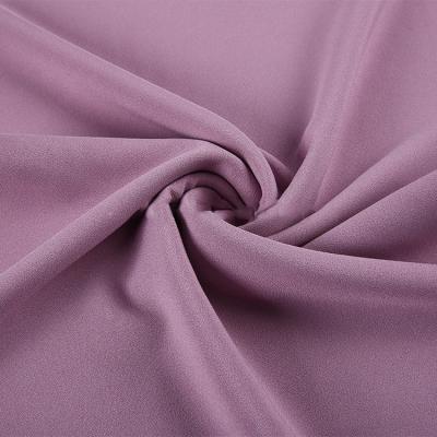 China Shrink-Resistant Colors Customized Poly Foam Crepe Georgette 95% Polyester 5% Spandex Fabric for sale