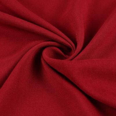 China Professional Stretch Textile Woven Plain Color Soft Viscous Linen Fabric For Shirt for sale