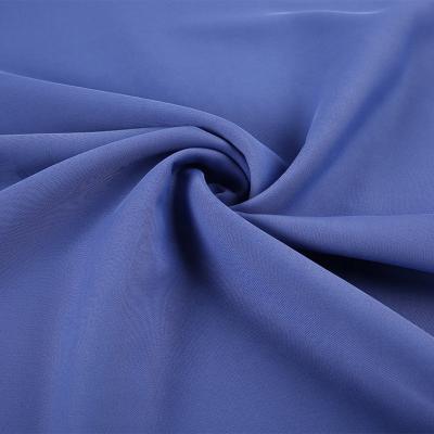 China Shrink-Resistant Soft Polyester Forming Transparent TR Twill Dress Fabric for sale