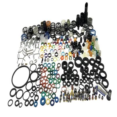 China Fuel Injector Repair Kits O Ring Seals Plastic Parts Standard for sale