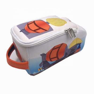 China Waterproof Factory Customized Pattern Sublimation Neoprene Lunch Bag for sale