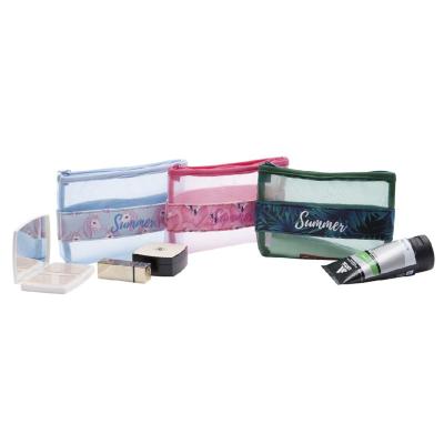 China High Quality Promotional Mesh Cosmetic Makeup Pouch for sale