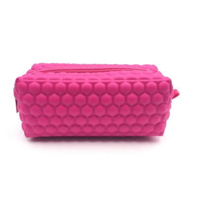 China Durable Customized Logo EVA Cosmetic Bag With Zipper for sale