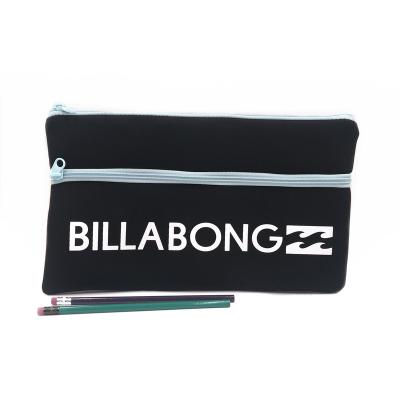 China Eco-friendly Customized Capacity Pouch Large Capacity Neoprene Pencil Case Pencil Bag/Student Non-Toxic/Multifunctional/Large Double Pen Bag for sale