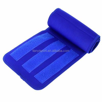 China Durable Neoprene Easy Carry Body Weight Lose Blue Belt Slimming Belt for sale