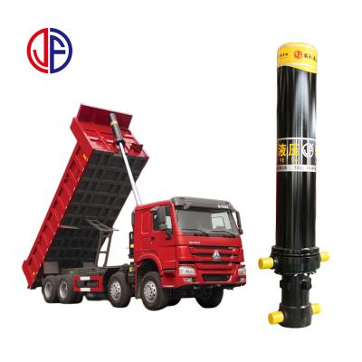 China Reliable Single Acting Trunnion Mount Hydraulic Cylinder HYVA 4 Stage For Tipper With CE for sale