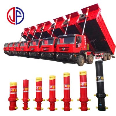 China Analog Telescopic Trunnion Mount OEM Factory Price Dump Truck HYVA Hydraulic Cylinder For Dump Truck for sale