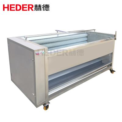 China High Efficiency Easy Operate New Customizable Vegetable Cleaning Peeler Potato Cassava Peeling Equipment for sale