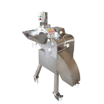 China High Efficiency Easy Operate Stainless Steel Fruit Cube Cutter / Industrial Vegetable Cube Cutting Machine for sale