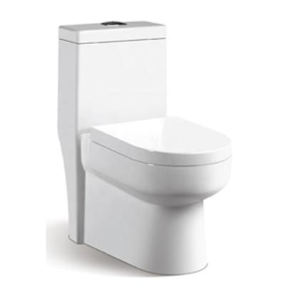 China Double-Flow SNI Certification China Manufacturer One Piece Ceramic WC Toilet On Hot Sale for sale