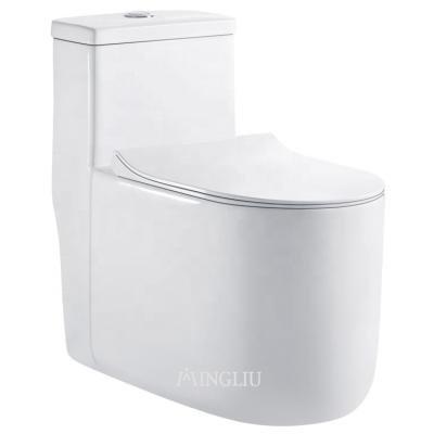 China Double-flow China Factory Sanitary Ware Ceramic One Piece Toilet Siphonic Toilet for sale