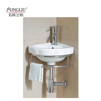 China Modern House Used Wash Basin Pedestal Cabinet Corner Basin With Low Price for sale