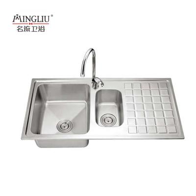 China With Faucet Professional Design Modern Stainless Steel Kitchen Sink Basin for sale