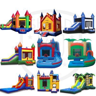 China Rental or Home Giant Outdoor Commercial Air Use Adult Inflatable Jumping Castle Kids Large For Sale for sale