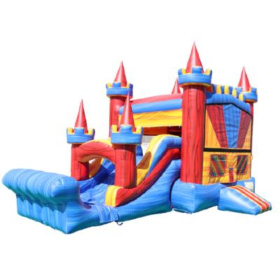 China Combo Castle Rental Or Home Use 22ft Large Inflatable Bounce House for sale